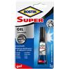 Bostik Adesivo invisibile Bostik Super Gel istantaneo - tubetto 3 gr D2740