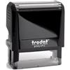 Trodat Timbro autoinchiostrante personalizzabile a 5 righe TRODAT PRINTY 4912 in plastica 47x18 mm nero - 43071