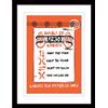 Pyramid International Cobra Kai Poster con bordo e cornice nera (disegno Miyagi-Do Karate) 30 cm x 40 cm cornice e decorazione da parete, prodotto ufficiale Cobra Kai