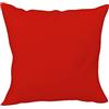 POKAR Cuscino Decorativo 40 x 40 cm per Divano da Giardino Impermeabile, senza Pallet, Rosso