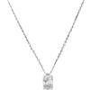 ALFIERI & ST. JOHN Collana Alfieri&St John, collezione Baguette, in oro bianco con diamanti baguette ct 0,06 e diamanti round ct 0,02. Lunghezza 42 cm