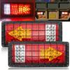 Ygmylandbb Luci Posteriori per Camion (Arrow Square 12V)
