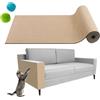 Generic Pawmingle - Tappeto tiragraffi per gatti, autoadesivo, per rampicanti, per proteggere i mobili sul divano, 30 x 100 cm (kaki, 30 x 100 cm)