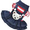 Happyyami Ragazze Vestiti Dalla Ragazza Giacca Abito Hawaiano Ragazze Vestito Di Jeans Ragazze Giacca Di Jeans Giacca Di Jeans Per Le Ragazze Vestito Dalla Bretella Ragazze Denim