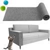 Generic Pawmingle - Tappeto tiragraffi per gatti, autoadesivo, per rampicanti, per proteggere i mobili sul divano (grigio chiaro, 40 x 100 cm)