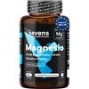 SEVENS NUTRITION Magnesio Completo Premium - 418 mg di Mg Elementare per Dose - 4 Forme di Alta Qualità: Magnesio Bisglicinato, Citrato, Malato e Taurato - Alta biodisponibilità - 180 compresse - Sevens