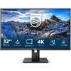 Philips B Line 328B1/00 LED display 80 cm (31.5") 3840 x 2160 Pixel 4K Ultra HD Nero