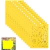 Toulifly Trappole Adesive per Insetti, 20 Pezzi Carte Moschicide Gialle, Trappole per Parassiti, Facili da Usare ed Ecologiche, Ideali per Catturare Mosche, adatte per Piante da Interno ed Esterno, 20×15 cm