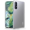 N NEWTOP Cover Compatibile con Oppo Find X2 Neo Custodia TPU SOFT Gel Silicone Ultra Slim Sottile Flessibile Case Posteriore Protettiva (Trasparente Opaco)