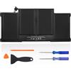 KXRSII A1405 A1496 Batteria per MacBook Air 13 Pollici A1466 (metà 2012, metà 2013, inizio 2014, inizio 2015, 2017) A1369 (Fine 2010 metà 2011) Batteria A1377 EMC 3178 2632 2925 2469 2559 7.6V 55Wh