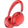 T-fun NC35 Cuffie Over-ear con Cancellazione Rumore Ibrido,Audio Spaziale, Modalità Trasparenza,Bluetooth 5.3, Equalizzatore Personalizzato Tramite App, 55 ore di Riproduzione ANC per Viaggi/Lavoro