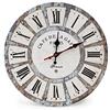 LOHAS Home 30cm Orologio da parete retrò Vintage Decor Silent Non Ticking Orologi al quarzo (Vacanze Romane)