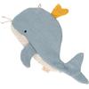 Sigikid 39949 SIGIKID - Panno scoppiettante balena giocattolo | Giocattolo attivo per bambini, con rumore sonoro, stimolazione acustica grazie alla pellicola increspata integrata