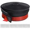 DOUJIAO Guarnizione Porta Garage 10m,Guarnizione Basculante Garage Autoadesive,Universale Guarnizione per Porta Garage,Striscia di ricambio in gomma resistente alle intemperie con chiodi