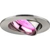Ledvion - SMART Faretti da incasso LEDs Rio, Acciaio inox, Slim WiFi, Dimmerabile, Rotondo, RGBWW, 2 Anni di Garanzia
