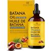 Botanic Hearth Dr Sebi BatanaOlio per Crescita Capelli - 100% Olio Puro e Non Raffinato Honduras, Peso (bottiglia di vetro 120 ml)