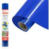 Siser Easy Puff - Vinile Termotrasferibile Royal Blue 50 x 30 cm, Termovinile Effetto 3D, Compatibile con Plotter Da Taglio