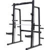 GORILLA SPORTS® Palestra Multifunzione con Smith Machine - Bilanciere Guidato per Dischi da 50 mm, Max 300 kg - Attrezzo Home Gym, Stazione Multipower Palestra, Rack Struttura per Trazioni