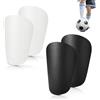 CAIXIANGYU Mini Parastinchi Da Calcio, Nero E Bianco, Mini Stinco, Leggeri E Resistenti Protezione Gambe, Per Bambini, Ragazzi E Adulti, Anti-Collisione, Comodi Da Indossare