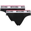 MOSCHINO Slip Set 2 Pack 242V1A13924300 Nero