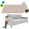 Generic Pawmingle - Tappeto tiragraffi per gatti, autoadesivo, per rampicanti, per proteggere i mobili sul divano (beige, 30 x 100 cm)