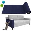 Generic Pawmingle - Tappeto tiragraffi per gatti, autoadesivo, per rampicanti, per proteggere i mobili del divano, colore blu scuro, 30 x 100 cm
