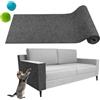 Generic Pawmingle - Tappeto tiragraffi per gatti, autoadesivo, per rampicanti, per proteggere i mobili sul divano (grigio scuro, 60 x 100 cm)