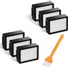 UPUPDAY 6pcs Filtri Hepa per Aspirapolvere iRobot Roomba i7 i7+ i3 i3+ i4 i4+ i6 i6+ i8 i8+ E5 E6 E7, Accessori Filtro di Ricambio per iRobot Roomba i7 i7 Plus