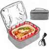 Natudeco USB Panno di Oxford Box 7.3 oz Portatile Forno Da Viaggio Riscaldato Lunch Box Con Manico Portatile Per Ufficio Scuola Gioca, Campeggio Picnic, Scaldavivande Portatile Borsa Per Il Pranzo