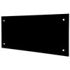 Adax Clea H - Radiatore elettrico vetro | Stufetta elettrica basso consumo | Termosifone Elettrico | Termoconvettore elettrico | Altezza 340mm | Scaldino Elettrico 600W | KDT Nero | IP24C Class II
