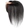 BEAHING Topper per capelli BEAHING, capelli umani, clip per capelli, per diradamento, nero naturale, 25 cm, standard, lisci, classico