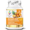 Colours Of Life Bromelina da Gambo d'Ananas 2500 GDU - drenaggio dei liquidi e microcircolo - Senza Glutine e Vegano - 30 compresse