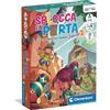 Clementoni - Sblocca la Porta Junior 2, Gioco da Tavolo, 2 Escape Room per Bambini 6+ Anni e Adulti, Ambientata in Circo e Fattoria, 1-6 Giocatori, Idea Regalo Made in Italy, Lingua Italiana, 16588