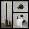 Viverso x sense set accessori bagno 3 in 1, VU3012MB+VR2100MB+VR4000MB, x sense; x match nero opaco [Accessori Bagno > Set di accessori da bagno]