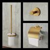 Viverso x sense set accessori bagno 3 in 1, VR3000BG+VR2000BG+VR4000BG, x sense oro spazzolato [Accessori Bagno > Set di accessori da bagno]