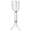 COMAS Colonna Porta Secchiello in filo acciaio inox D. cm 22 H. cm 75