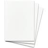 NEUSER PAPIER Foglio DIN A4 in lino opaco martellato, carta singola, colore bianco, 297 x 210 mm, 250/190 g/m² 50 pezzi Weiß - Leinen