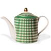Pols Potten - Teiera Chess - Verde - Porcellana smaltata