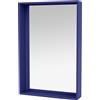 MONTANA - Specchio murale Colour Frame - Blu - Vetro specchio - Designer Peter J. Lassen