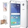 REY Cover in Gel TPU per Samsung Galaxy J5 (2015), Silicone Case, 360° Full Body Protezione, Protettiva Sottile Back Cover