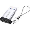 MOGOOD Adattatore USB C Femmina a USB 3.0 Maschio, Convertitore OTG Compatibile con MagSafe, Apple Watch, iPhone 16 15 14 13 12 11 SE, Samsung S25 S24 S23 S22 S21, Tablet e Computer