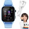 Generic Smart Watch Per Bambini - Orologio Telefonico Con GPS 4G, Fotocamera | Orologio Da Telefono Per Studenti | Batteria Ricaricabile, Torcia Elettrica, Registratore E Funzionalità Avanzate