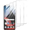 GIOPUEY [4 Pezzi Vetro Temperato Compatibile con Motorola ThinkPhone, Vetro ad Alta Trasmittanza, Resistente ai Graffi, Cover Compatibile, Pellicola Prottetiva per Motorola ThinkPhone