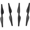 Dilwe Eliche Drone RC, 2 Coppie Set a Sgancio Rapido in Fibra di Carbonio di per Drone(Nero)