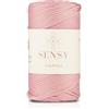 S SENSY Sensy - Corda in poliestere 100% polipropilene, 3 mm, 100% polipropilene, per macramè, 3 mm, per borse all'uncinetto, macramè, filo all'uncinetto, regalo per maglieria (rosa)
