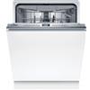 Bosch Serie 6 SMH6ZCX10E Lavastoviglie da Incasso a Scomparsa Totale Cerniera Sliding 14 Coperti Terzo Cestello Classe B