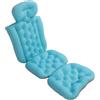 Generic Cuscino da Bagno per Tutto il Corpo, Comodo Cuscino da Bagno Sdraiato per Adulti, Lunghezza 48, Forte Aspirazione, Lavabile, Ergonomico, Impedisce lo Scivolamento per Hotel