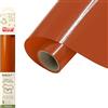 Siser Pure HT - Vinile Termotrasferibile Compostabile Autumn Orange 50 x 30 cm, Termovinile Compatibile con Plotter Da Taglio