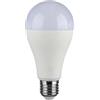 WatioWave Lampadina LED A65 17W, attacco E27, chip Samsung, luce bianca 6500K, ideale per illuminare ambienti interni ed esterni.