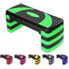 MAXSTRENGTH Stepper Fitness 5 Altezze Regolabili (10-30cm) - Piattaforma Antiscivolo per Allenamento a Casa o Palestra - Step per Aerobica & Yoga